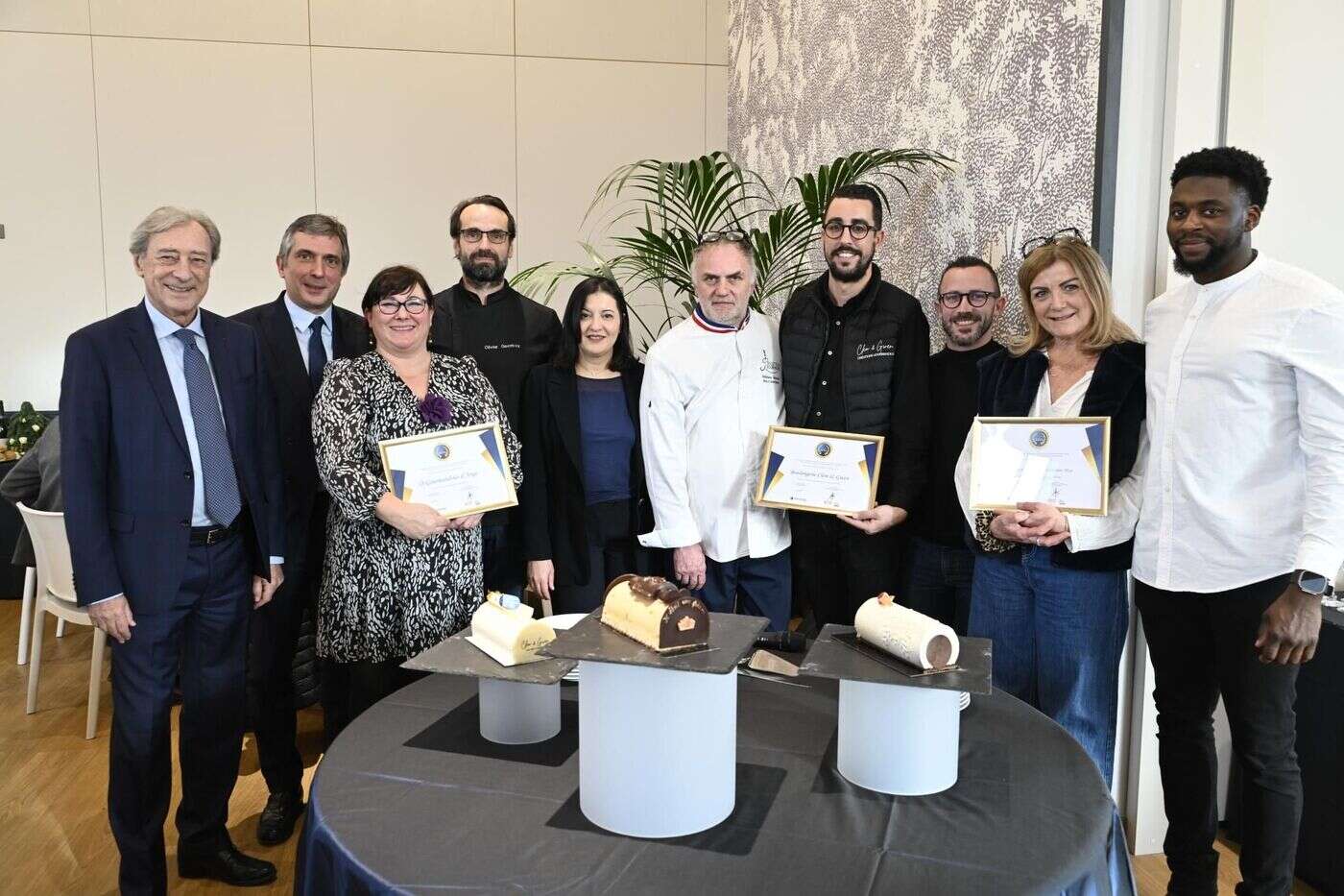 Ces trois bûches de Noël portent la signature des Hauts-de-Seine