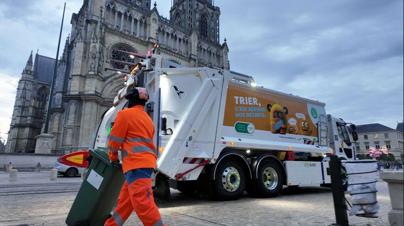 Camions électriques : à Orléans, des poubelles collectées en silence