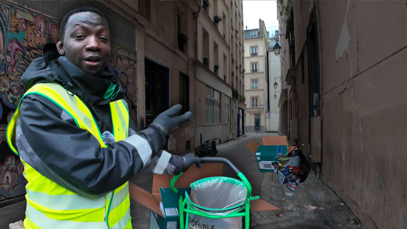 VIDÉO. Le coup de gueule de Diame, l’éboueur parisien qui a ému les réseaux sociaux après sa vidéo choc