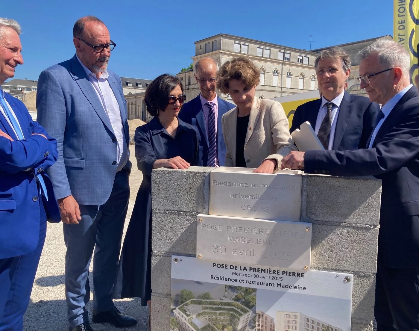 Un chantier «qui va tout changer pour Orléans» : les travaux de la fac de droit en centre-ville sont lancés