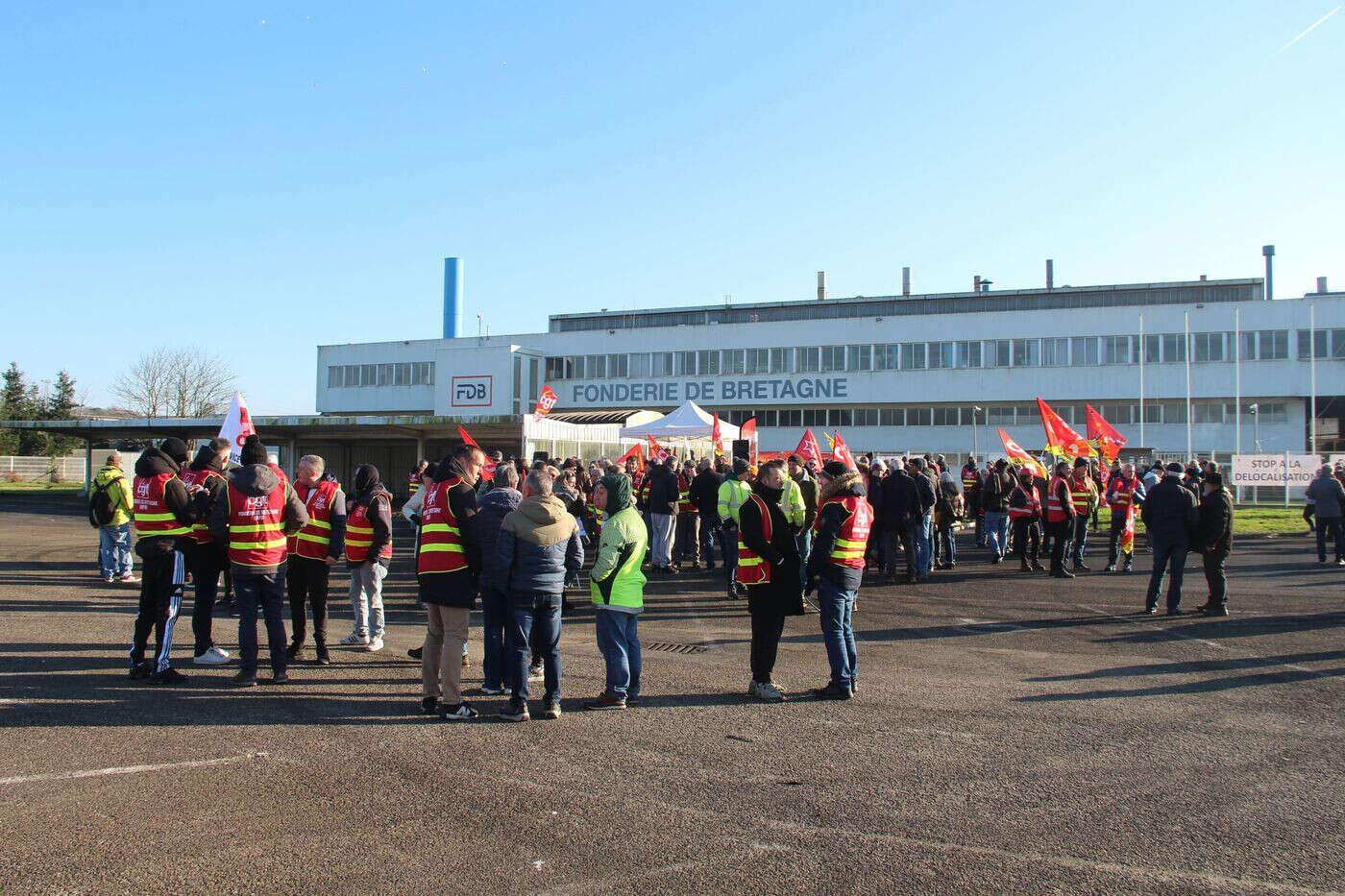 Un appel aux dons pour tenter de sauver la Fonderie de Bretagne et ses 350 salariés : « Personne n’y croit »