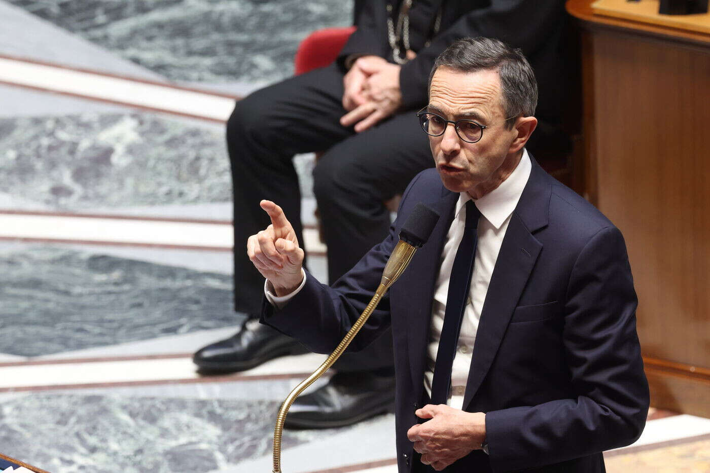 Immigration, AME, tensions avec l’Algérie… Le ministre Bruno Retailleau réaffirme ses positions