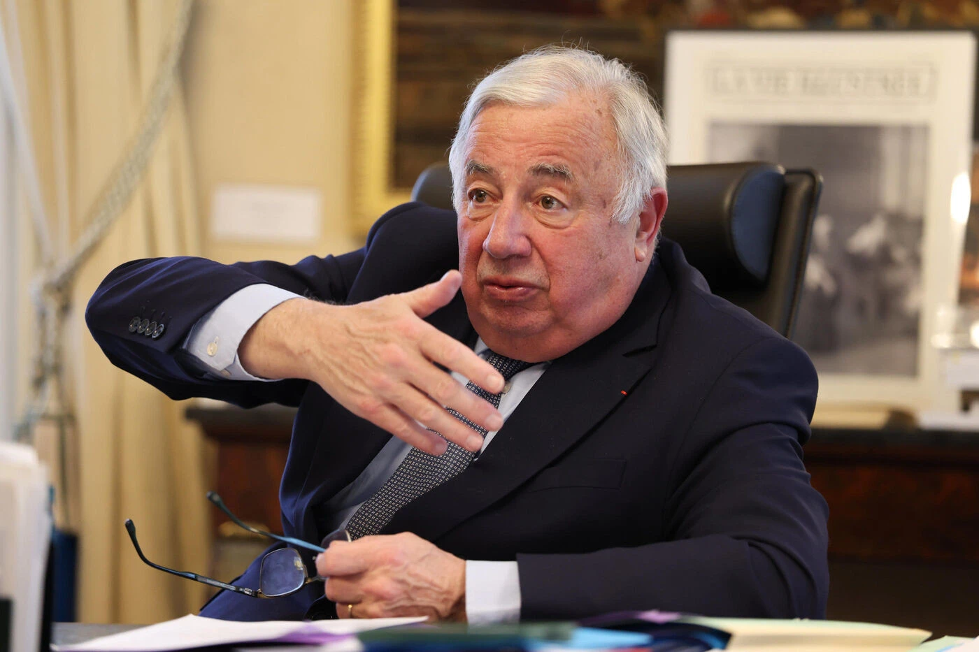 « J’espère que mes collègues me feront à nouveau confiance » : Gérard Larcher souhaite prolonger à la présidence du Sénat