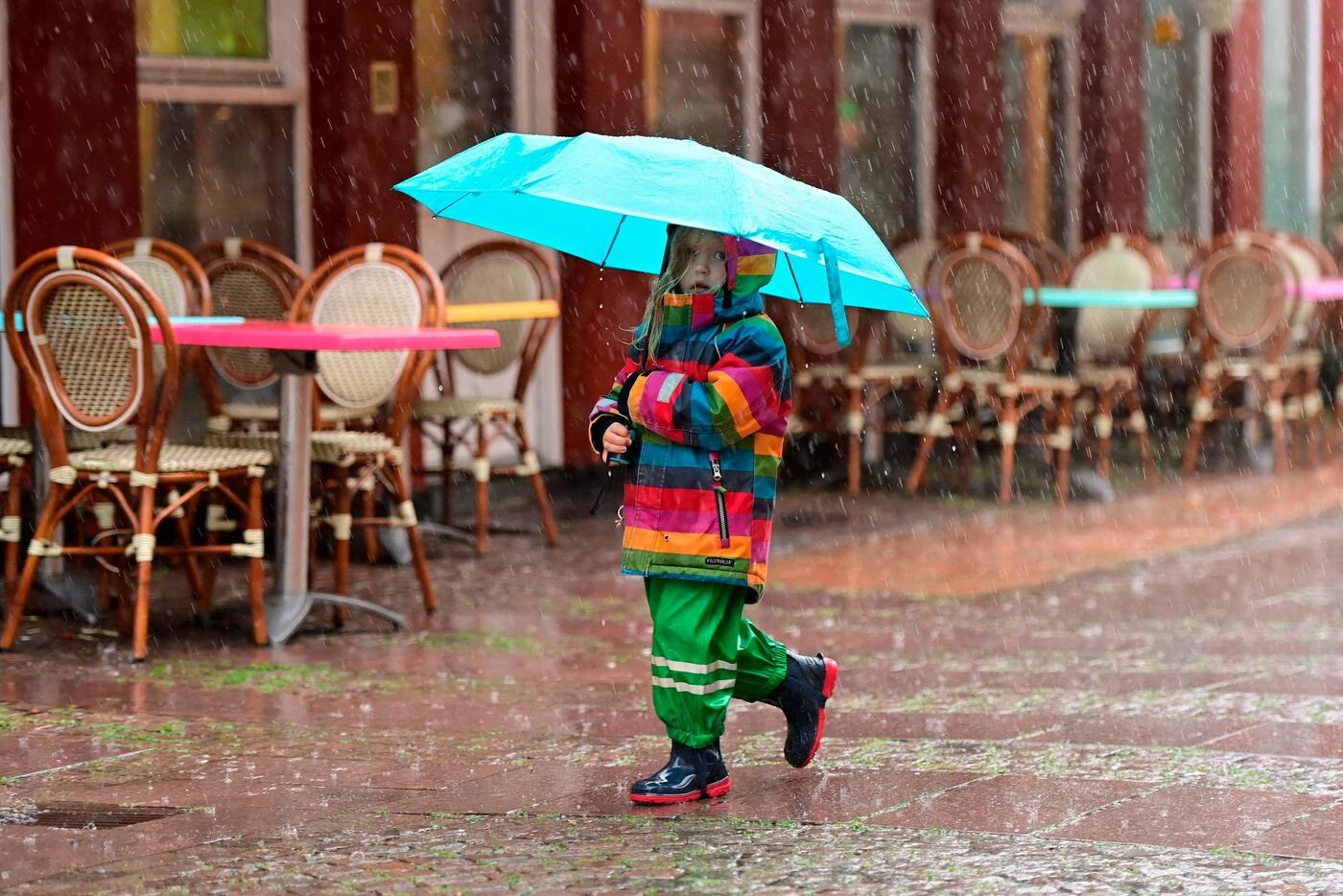 Danemark : avertissement rouge, le sud-est sous un déluge de pluie
