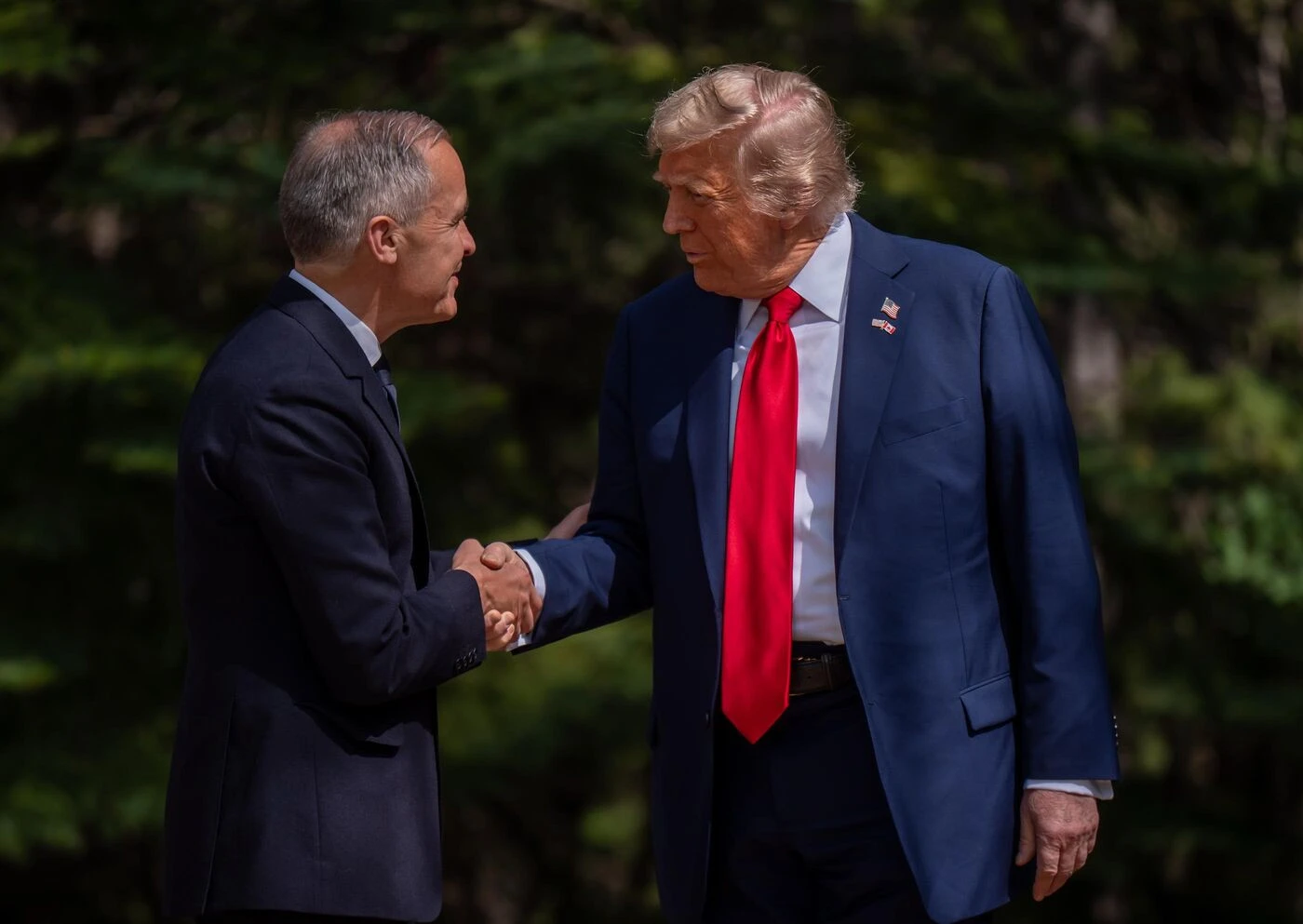Donald Trump juge « très difficile » de conclure un accord commercial avec le Canada s’il reconnaît la Palestine