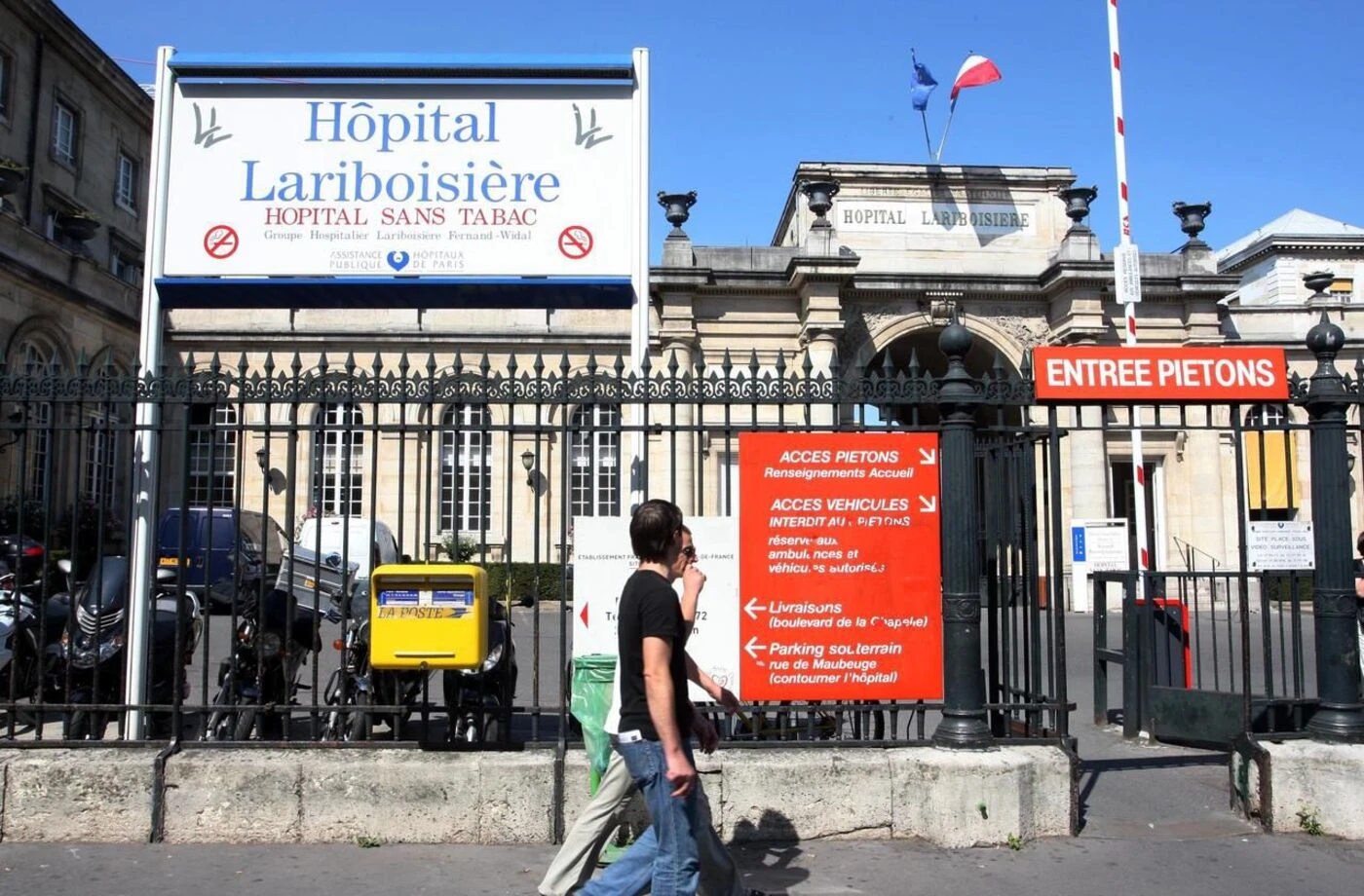Paris : en garde à vue, une femme enceinte de 8 mois s’échappe de l’hôpital Lariboisière en s’aidant d’un drap