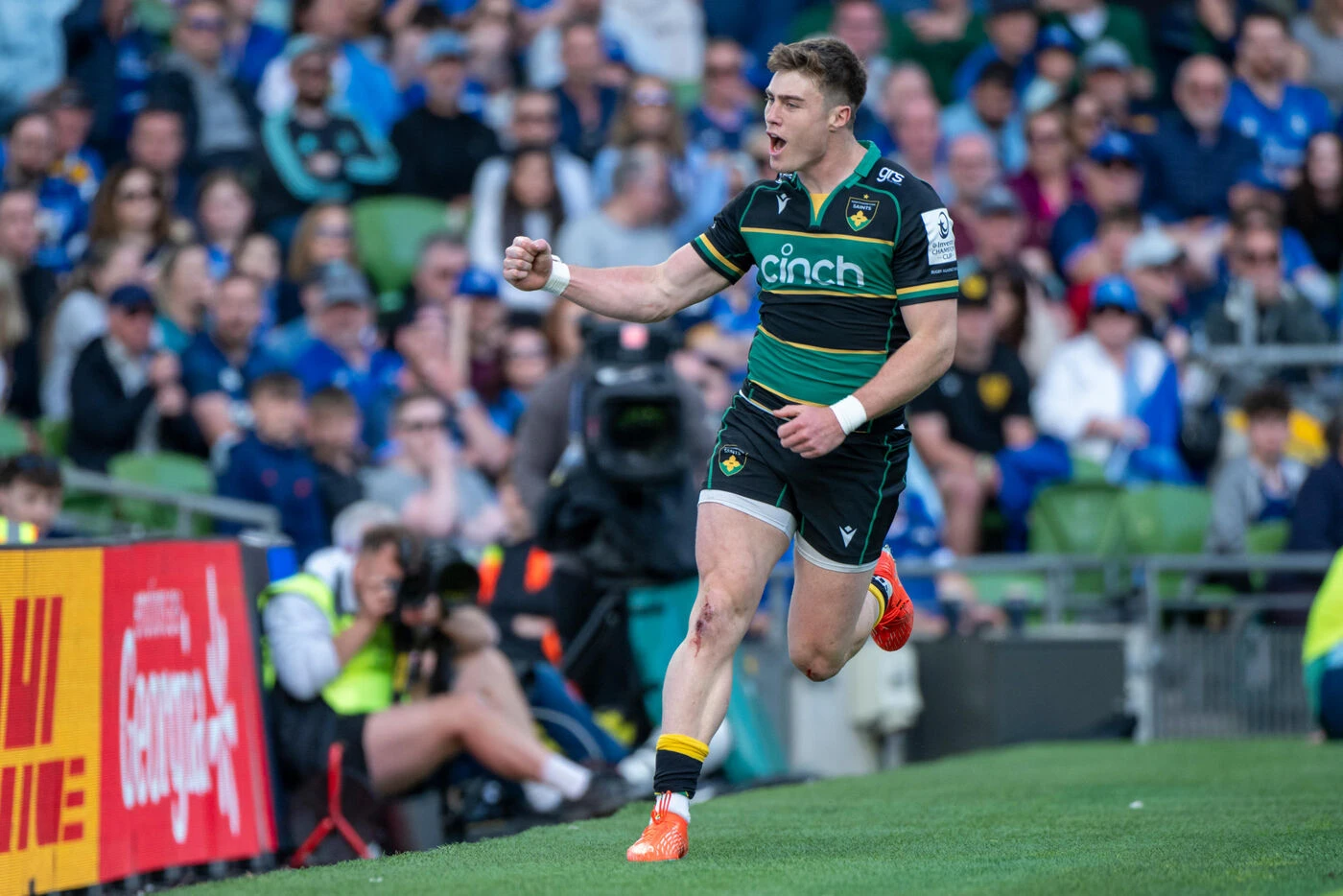 Champions Cup de rugby : tombeur du Leinster, Northampton attend Bordeaux-Bègles ou Toulouse en finale
