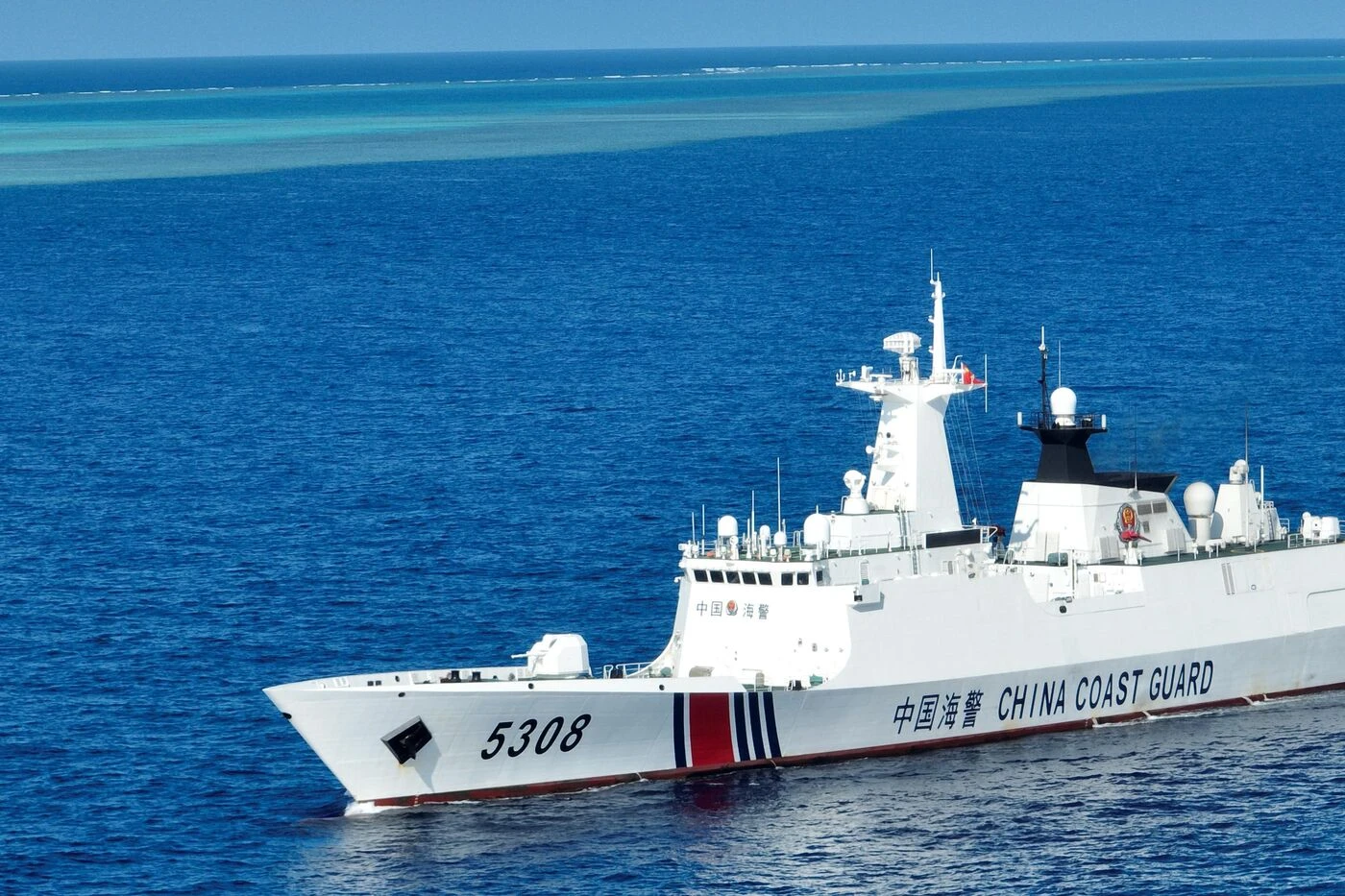 La Chine a déployé « plus de 100 navires » dans les eaux régionales, selon Taïwan