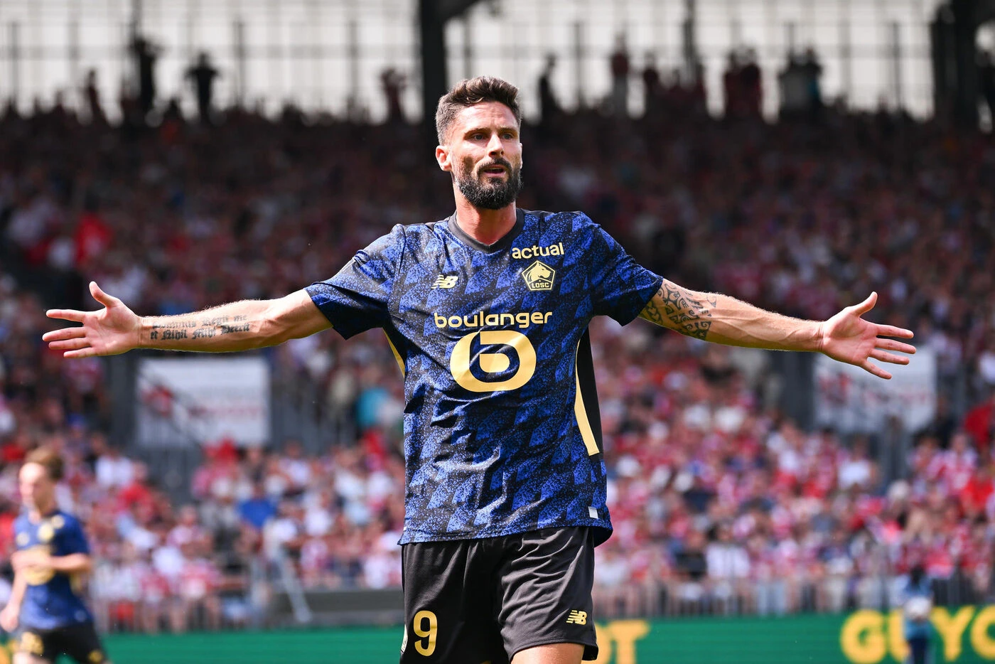 Brest-Lille : Olivier Giroud déjà buteur... seulement dix minutes après son retour en Ligue 1