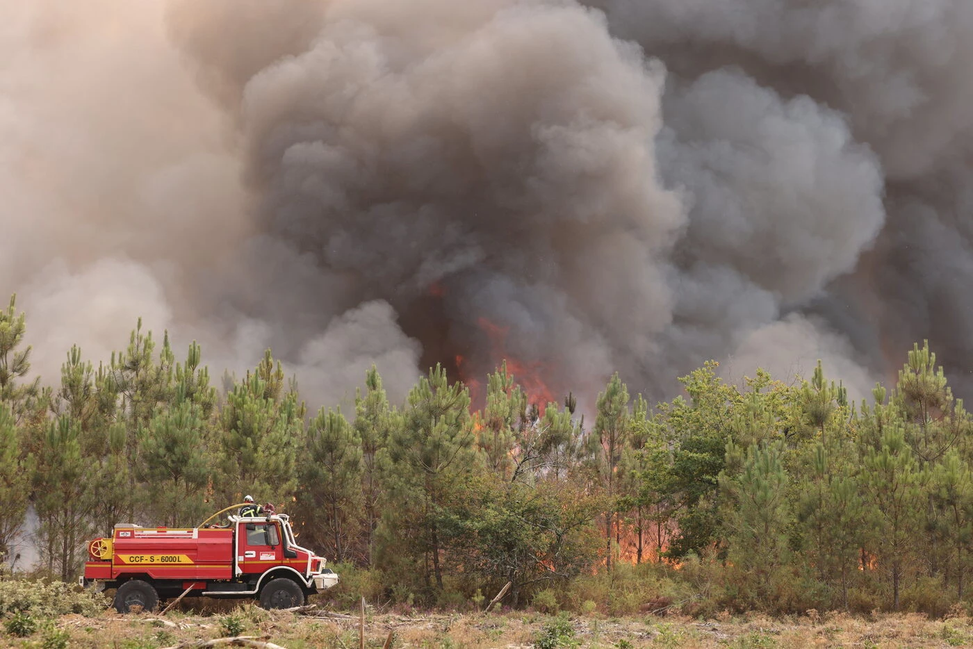 Feux de forêt : les pompiers déjà sur le qui-vive