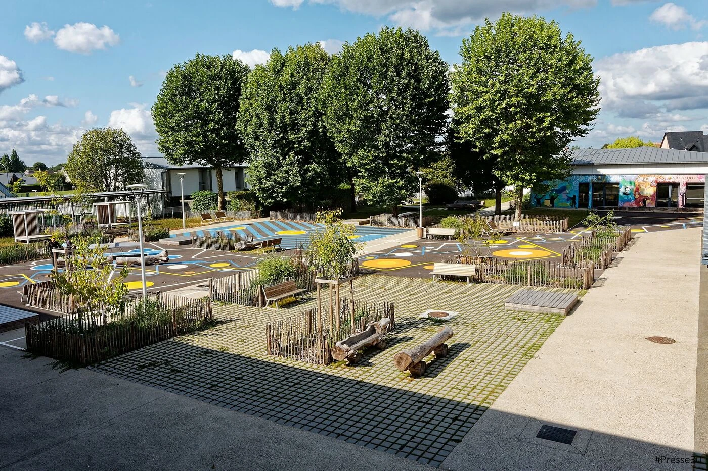 « La cour est plus apaisée » : le collège végétalisé de Bonsecours, près de Rouen, va faire des petits