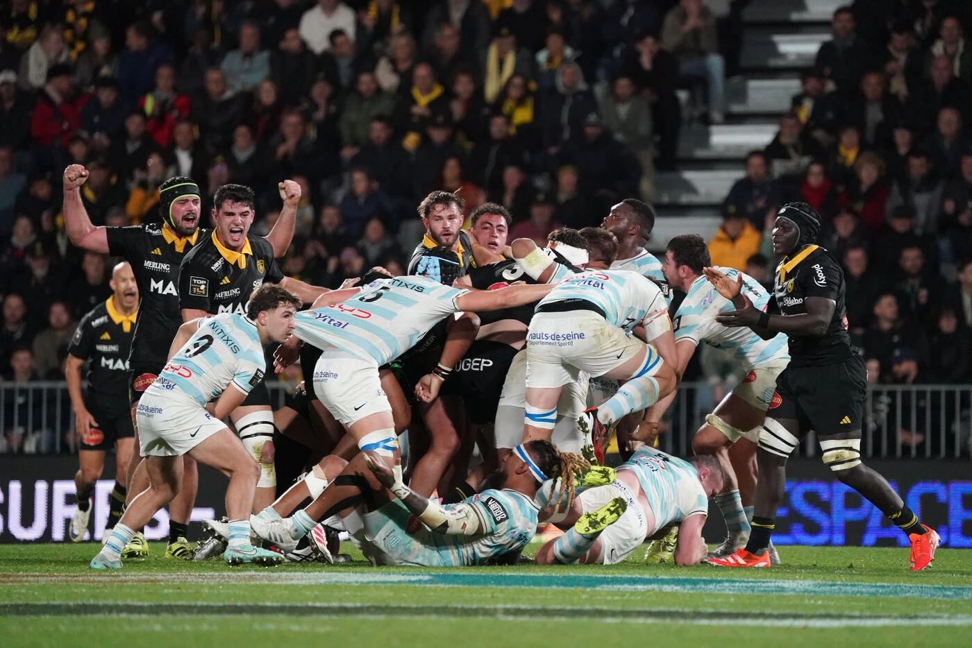 La Rochelle-Racing 92 (33-6) : impuissants, les Franciliens s’inclinent sèchement