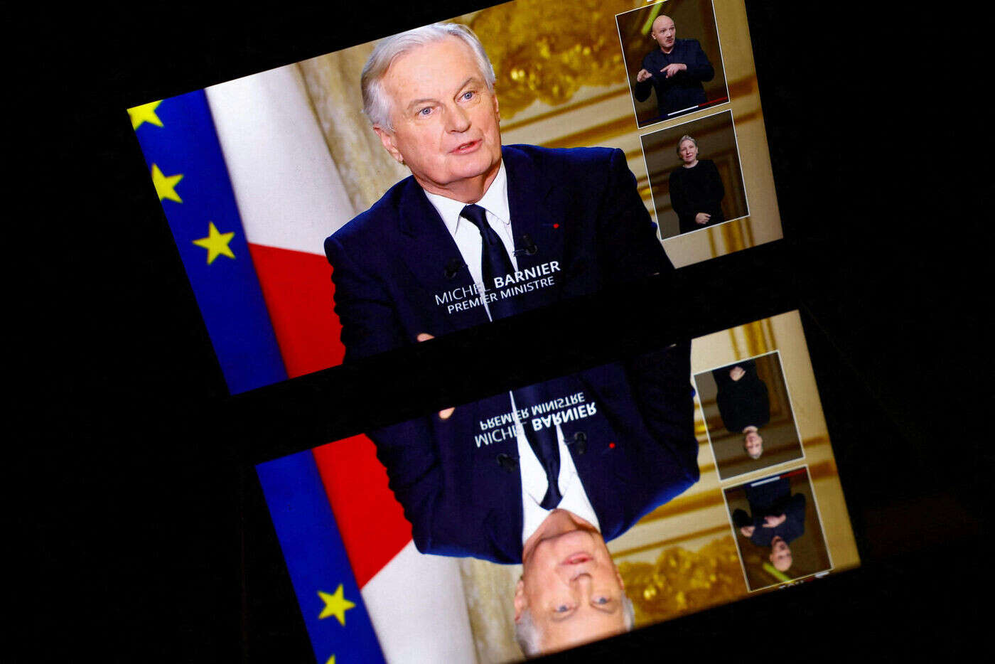 Interview de Barnier sur TF1 et France 2 : plus de 10 millions de téléspectateurs ont regardé le Premier ministre