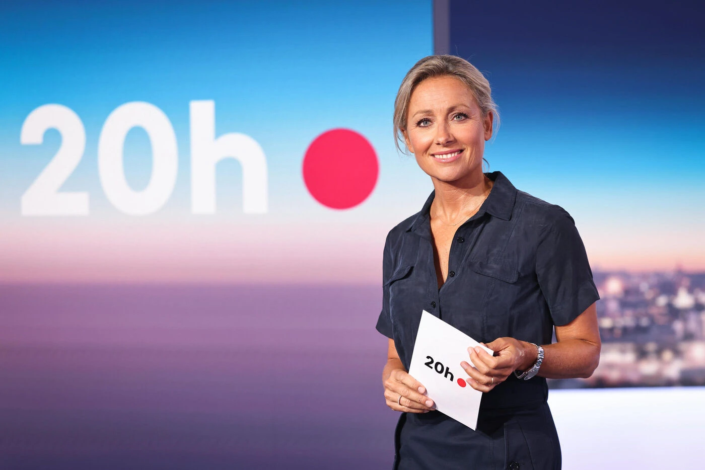 Anne-Sophie Lapix va quitter la présentation du 20H de France 2 mi-juillet