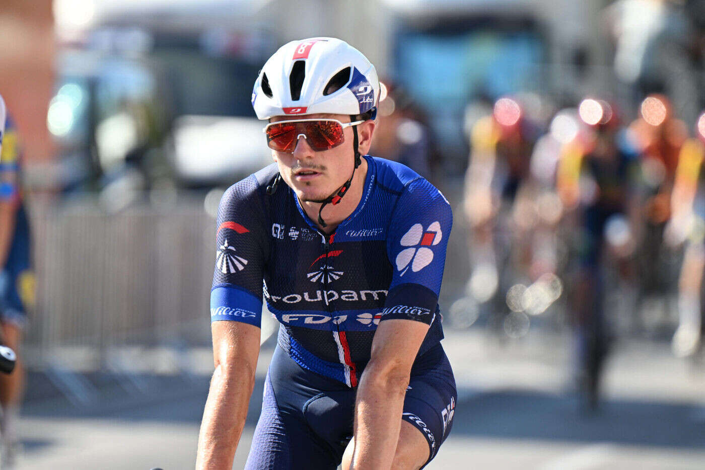 Cyclisme : David Gaudu, victime d’une chute à l’entraînement causée par un animal errant