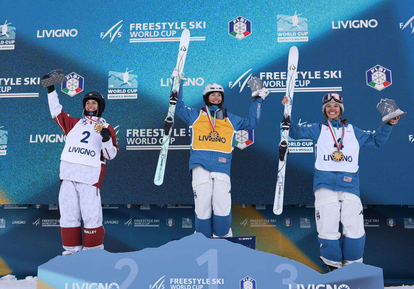 Ski de bosses : Perrine Laffont deuxième de la Coupe du monde de Livigno sur la piste des Jeux olympiques