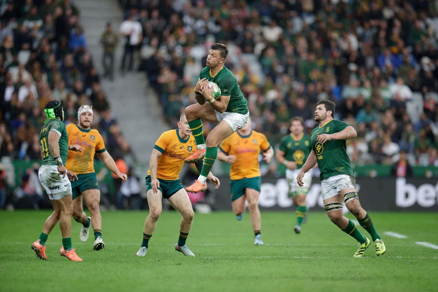 Rugby Championship : l’Afrique du Sud relève la tête contre l’Australie (30-22)