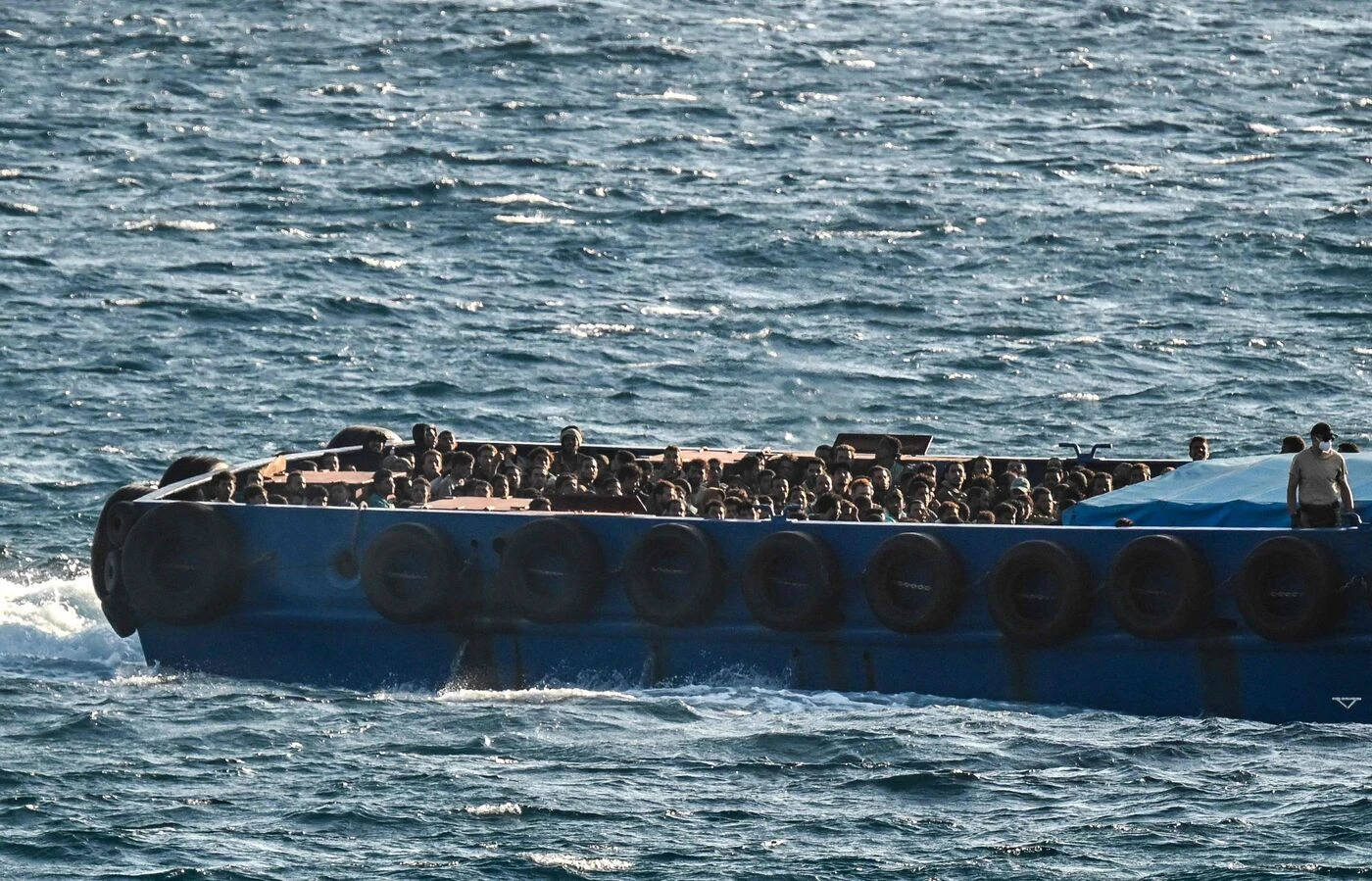 Grèce : un bateau Frontex coule lors d’un sauvetage de migrants