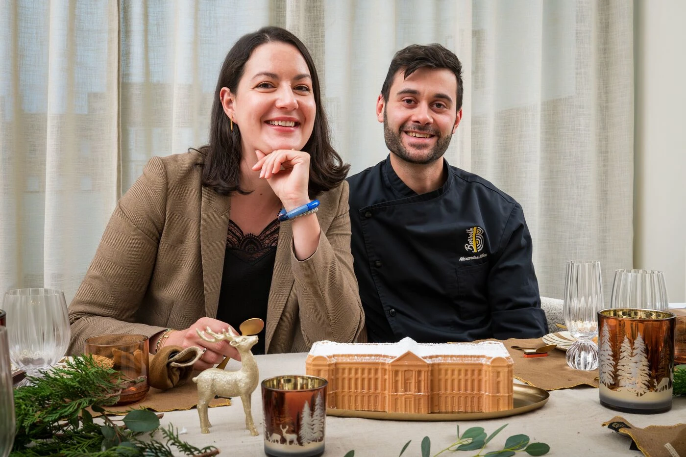 Cette pâtisserie toulousaine transforme le Capitole en bûche glacée !