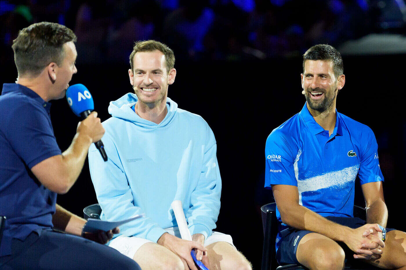 « Je suis là pour saboter ses chances de gagner » : Murray plaisante sur son rôle de coach de Djokovic