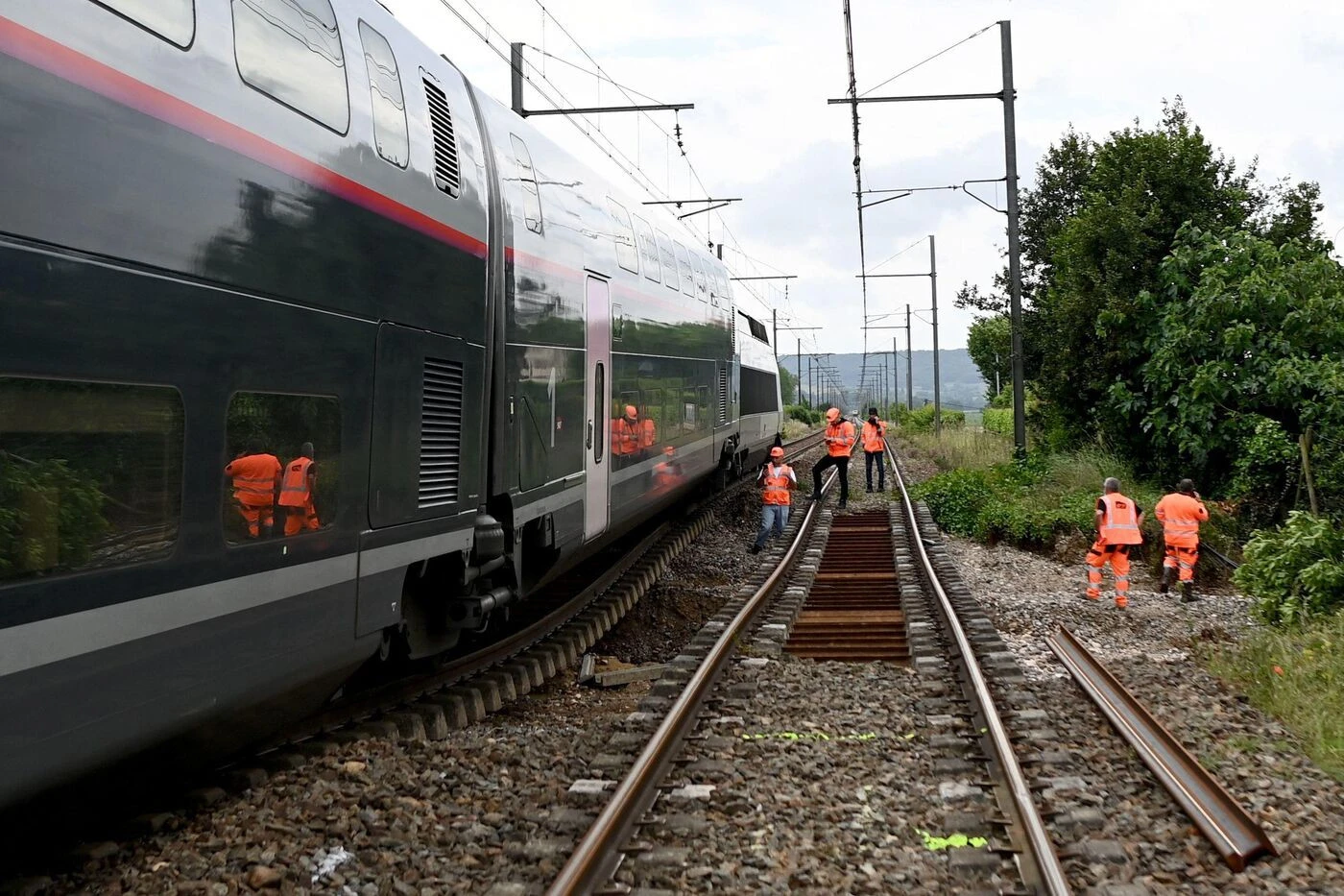 Intempéries : le déluge met KO la ligne SNCF Bordeaux-Toulouse pour plusieurs jours