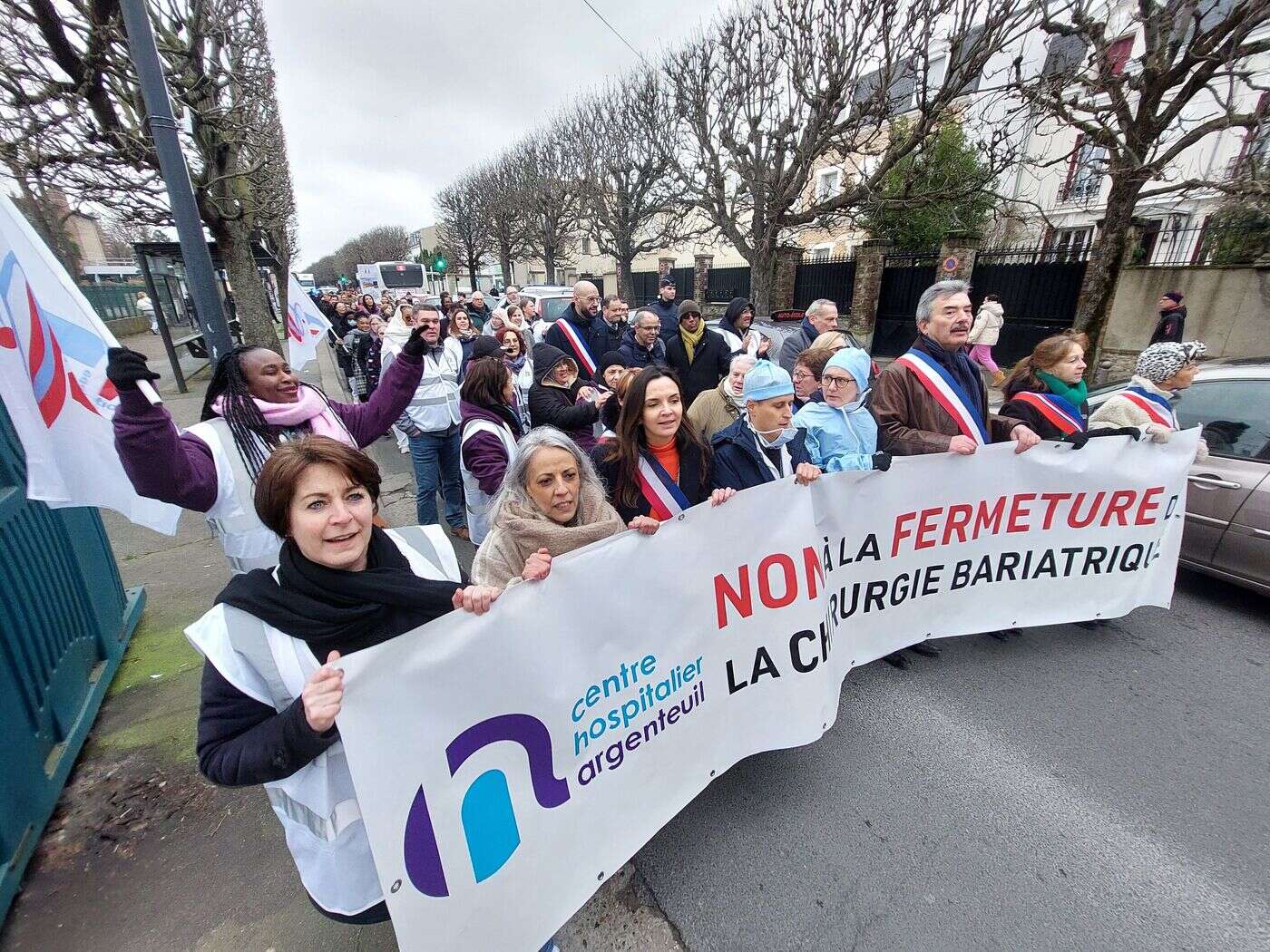 Hôpital d’Argenteuil : la mobilisation continue pour obtenir le maintien de la chirurgie de l’obésité