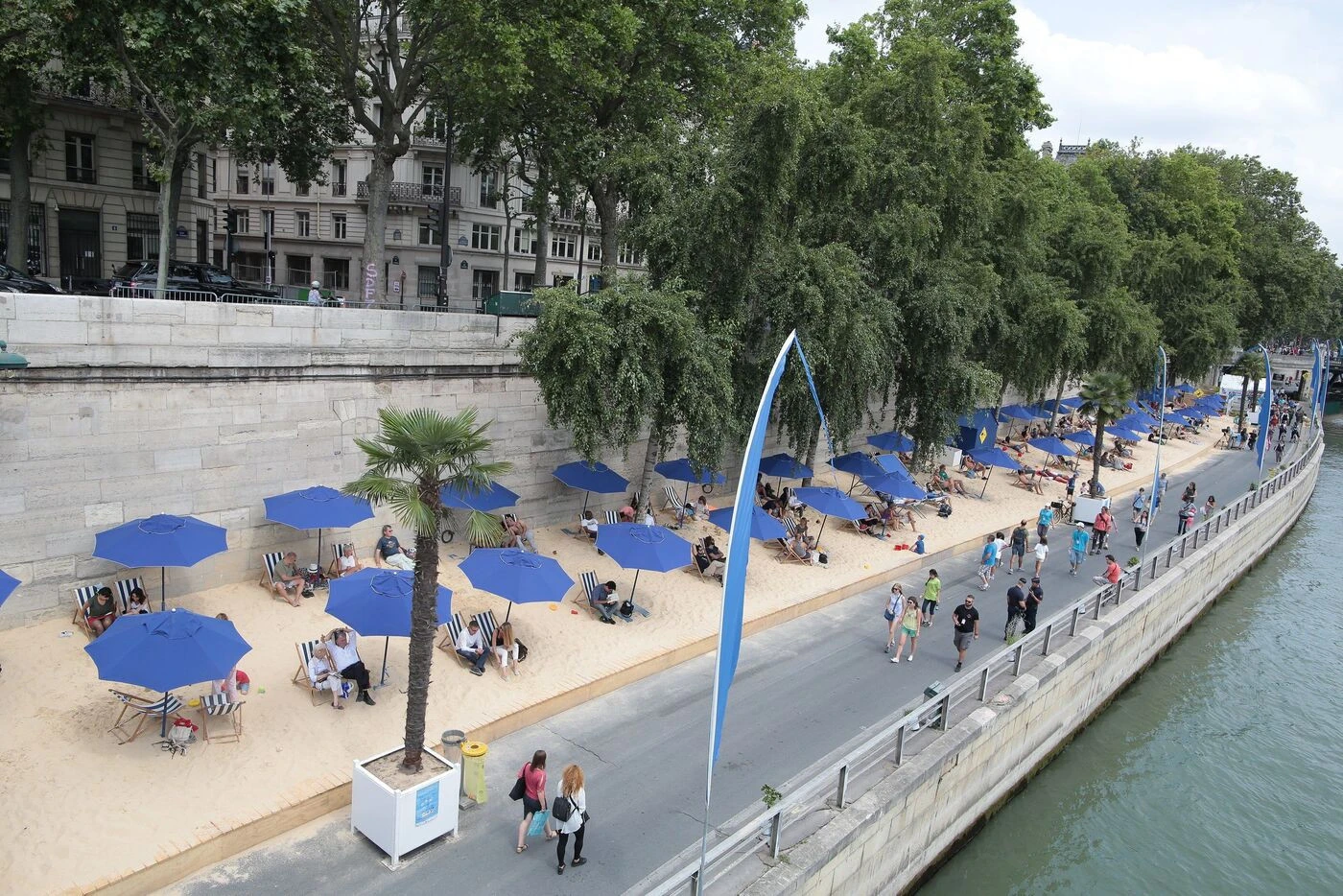 Plage de sable, beach-volley… Cet été, Paris-Plages se met à l’heure brésilienne