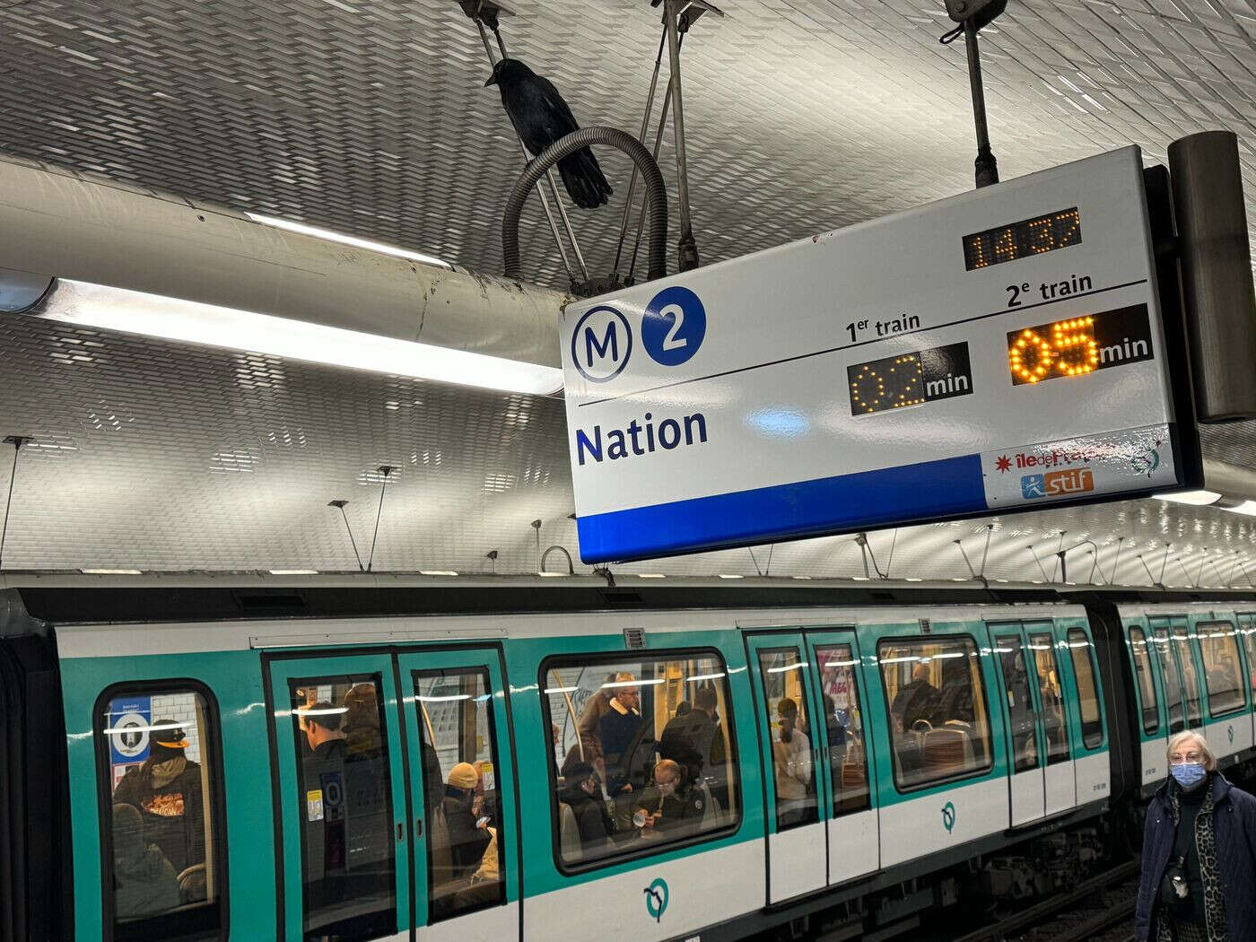 Paris : la ligne 2 du métro fermée jusqu’à lundi, entre Père Lachaise et Nation