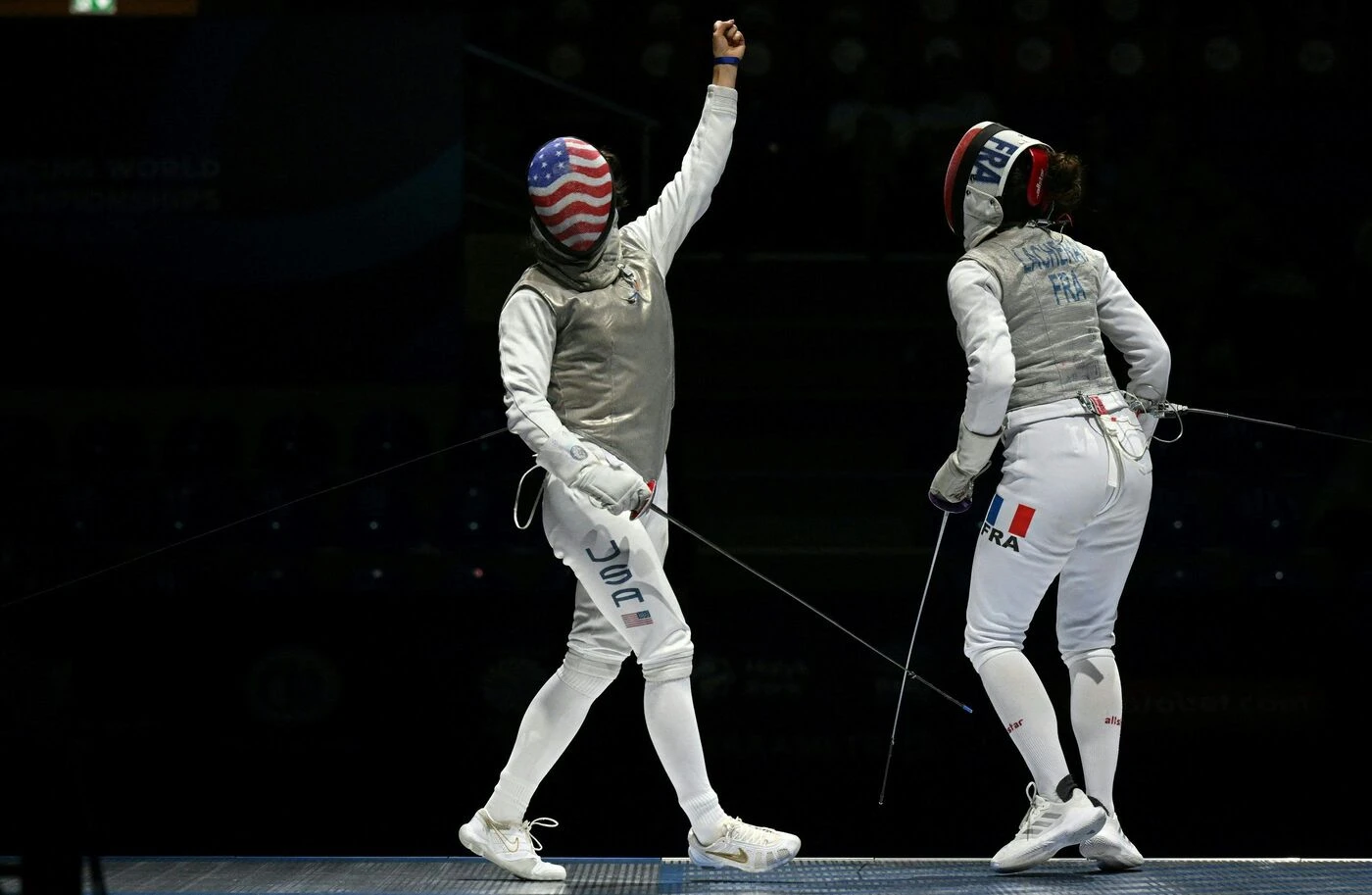 Mondiaux d’escrime : 5e médaille pour l’équipe de France avec l’argent des fleurettistes, battues par les USA