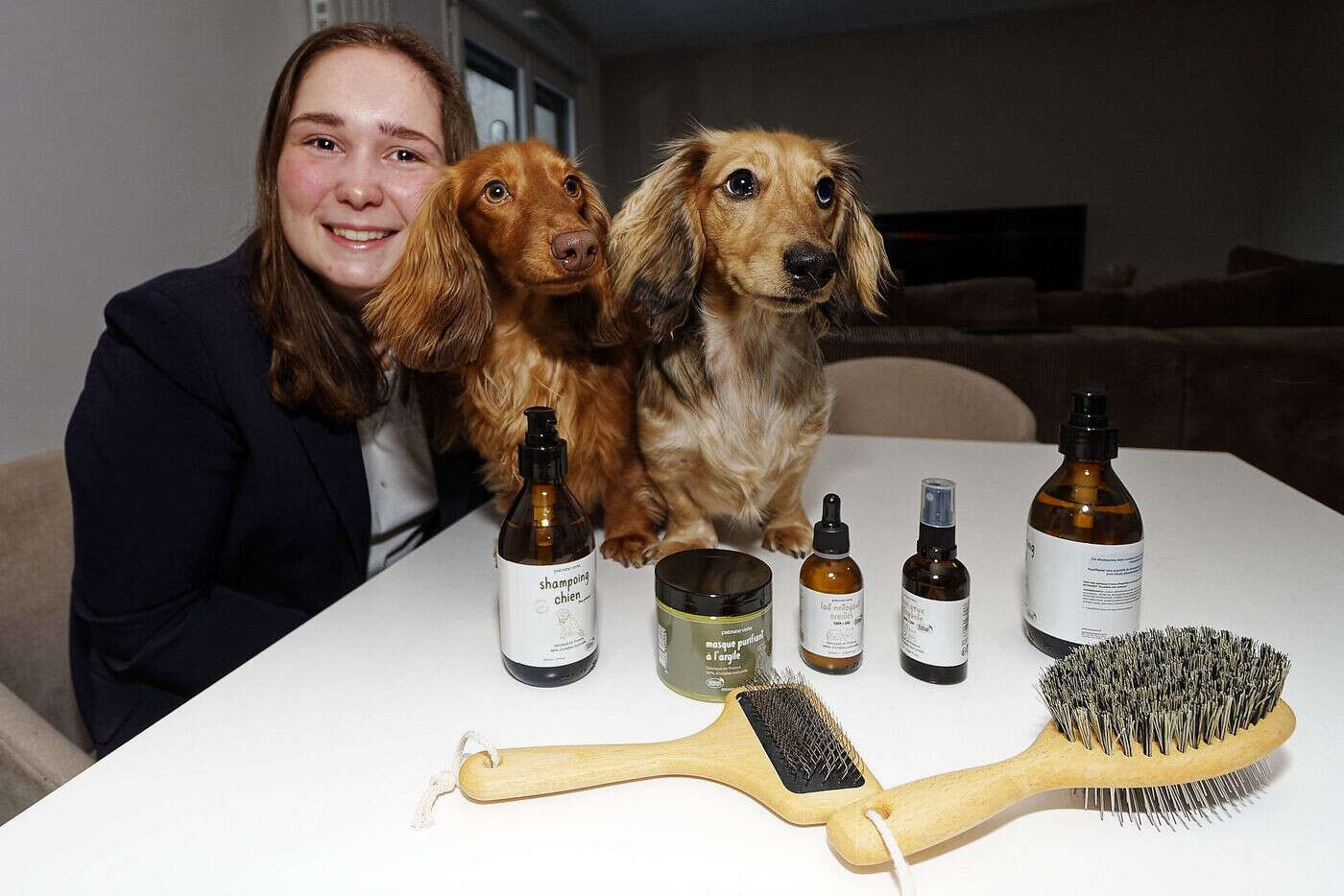 Près de Rouen, les chats et les chiens ont leurs produits d’hygiène bio grâce à La Patoune Verte