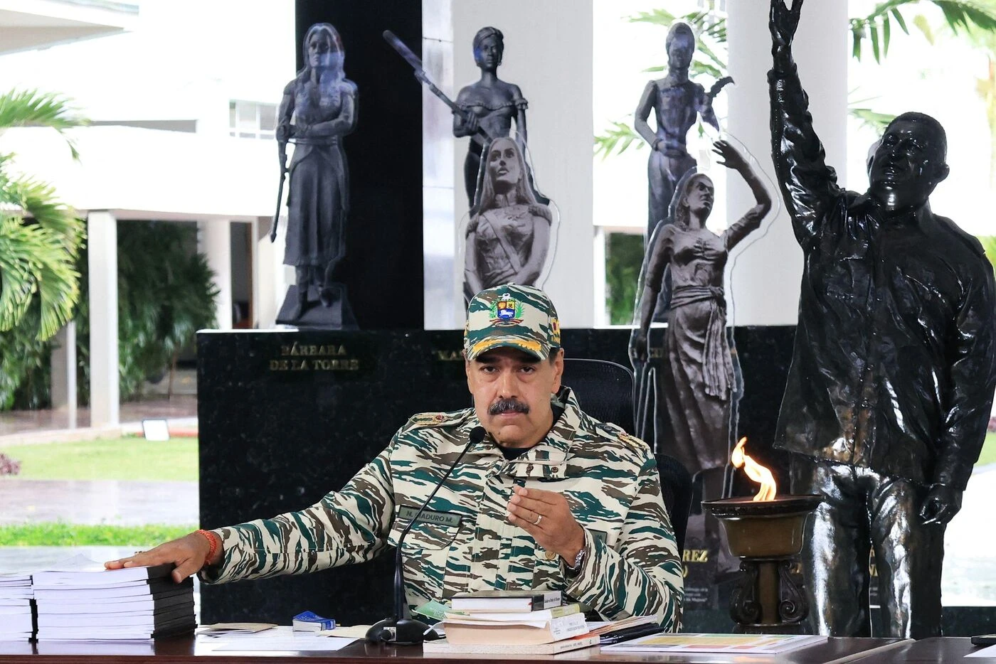 Face aux menaces de Donald Trump, Nicolás Maduro estime qu’aucun différend avec Washington « ne justifie » un conflit militaire