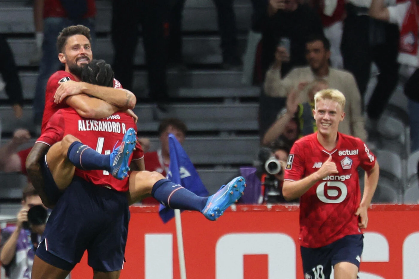 Lille - Monaco (1-0) : Olivier Giroud marque dans les arrêts de jeu et offre la victoire au LOSC