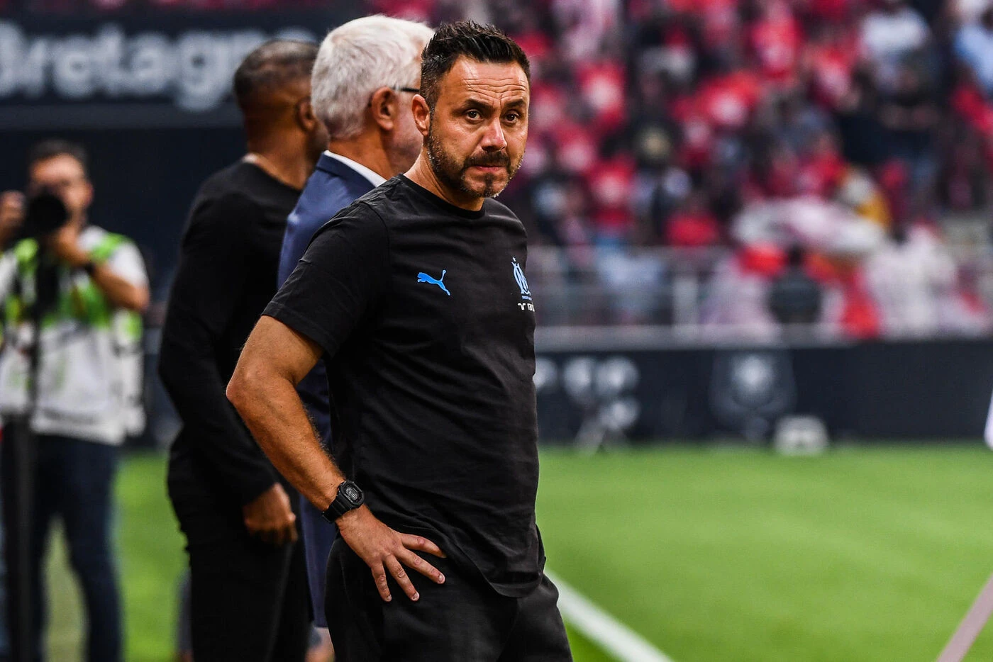 « Si on pense que les buts tombent du ciel » : De Zerbi appelle à « l’humilité » après la défaite de l’OM à Rennes