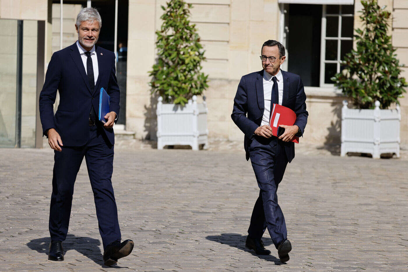 Laurent Wauquiez met en garde Bruno Retailleau sur le risque d’une « guerre des chefs dévastatrice » à LR