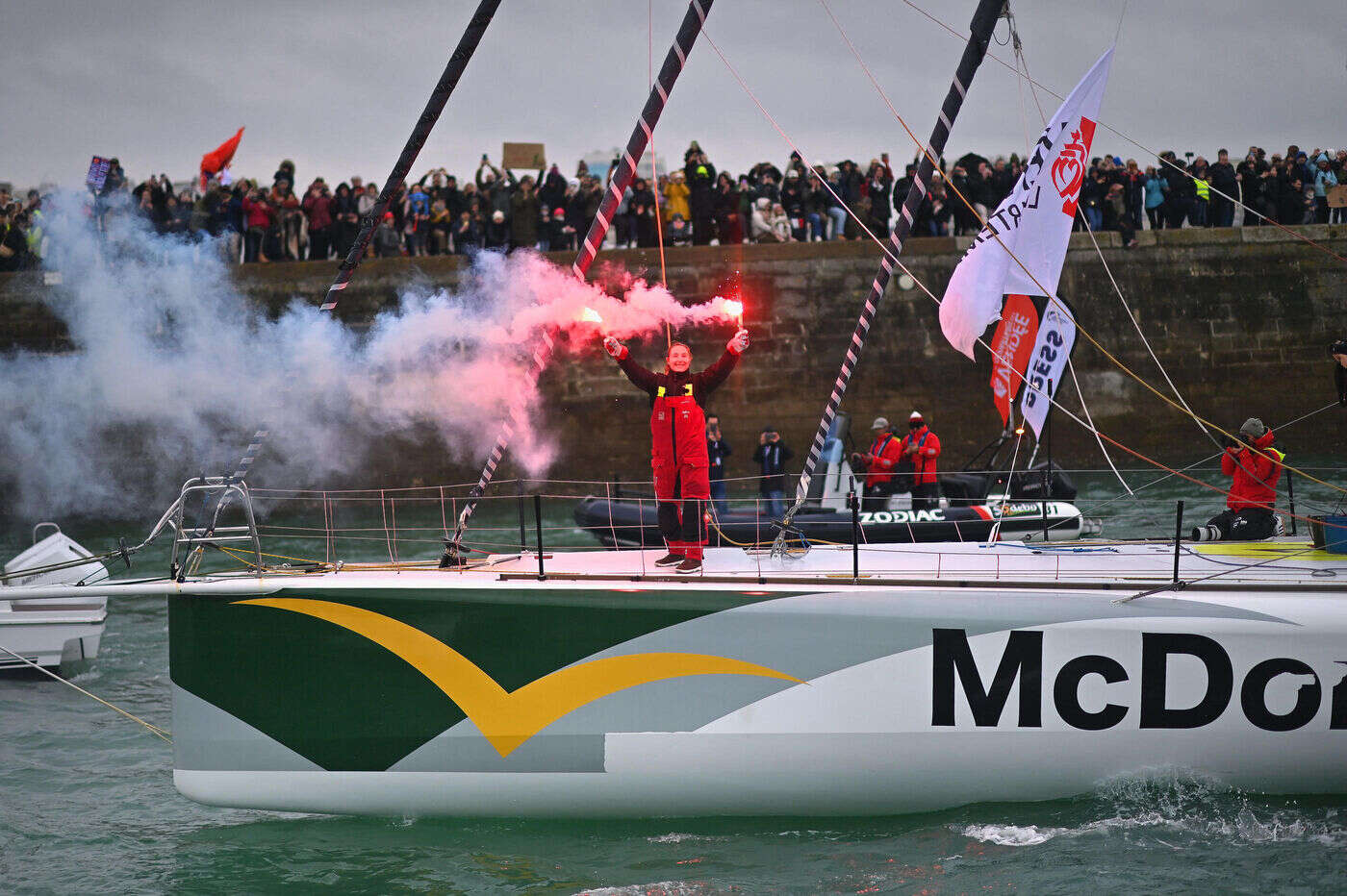 Vendée Globe : près de 2,5 millions de personnes présentes au départ et aux arrivées des skippers