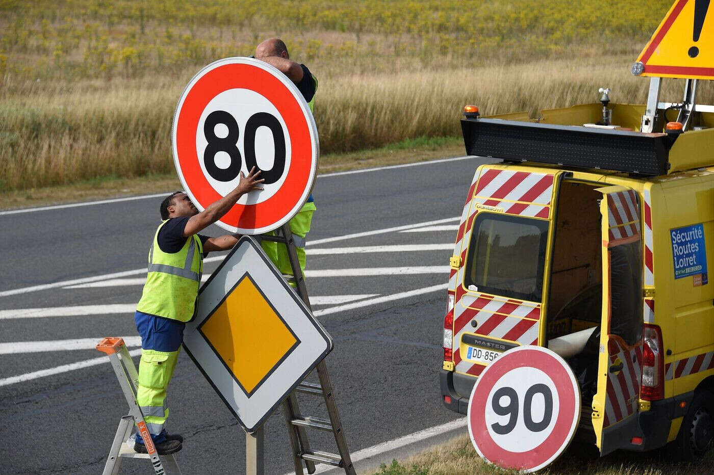 Dans le Loiret, l’essentiel des petites routes départementales restera limité à 80 km/h