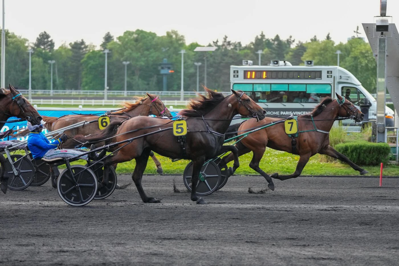 Arrivée du quinté du vendredi 2 mai à Paris-Vincennes : Ninepoints Lasse dans un temps record