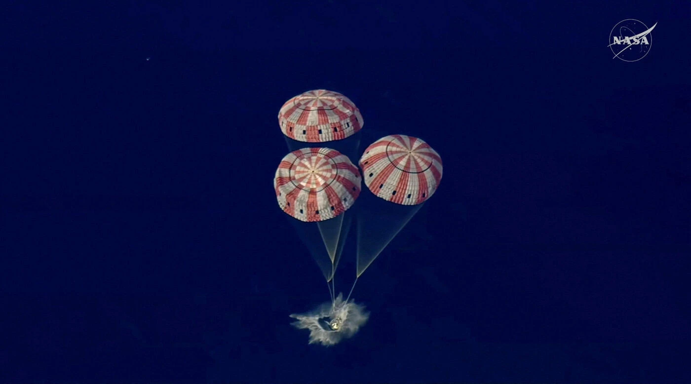 « Splashdown ! » Les quatre astronautes d’Artemis II de retour sur Terre après une mission d’anthologie