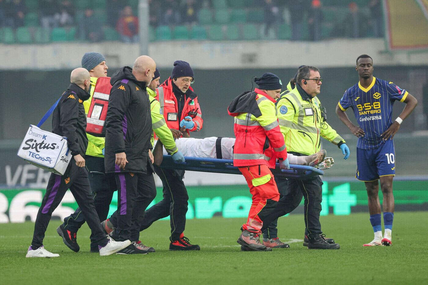 Serie A : Moise Kean va mieux après s’être effondré en plein match dimanche