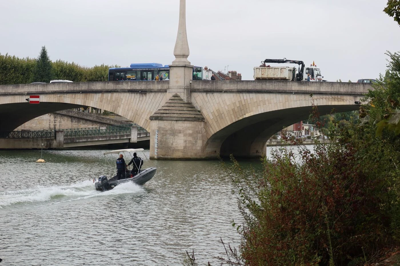 Un homme interpellé après le viol d’une mineure de 17 ans qui s’était jetée dans l’Oise pour échapper à son agresseur