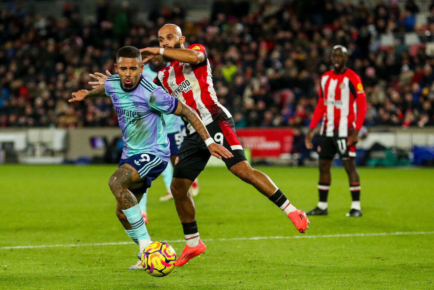 Premier League : Arsenal commence bien l’année à Brentford (1-3) et reste dauphin de Liverpool