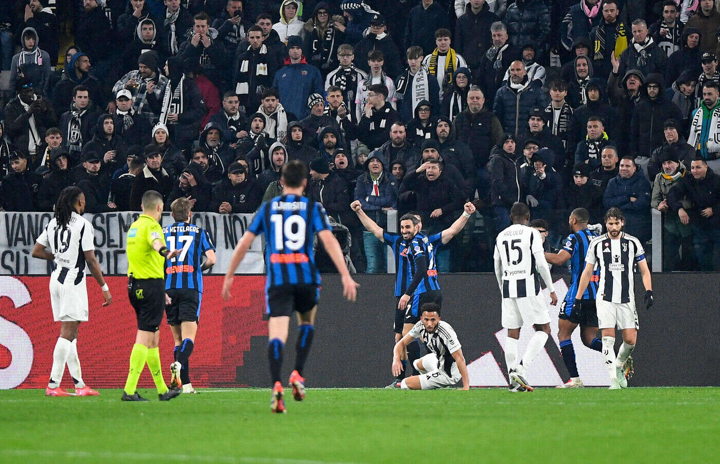 Juventus-Atalanta (0-4) : énorme claque et fronde des supporters, soirée cauchemardesque à Turin