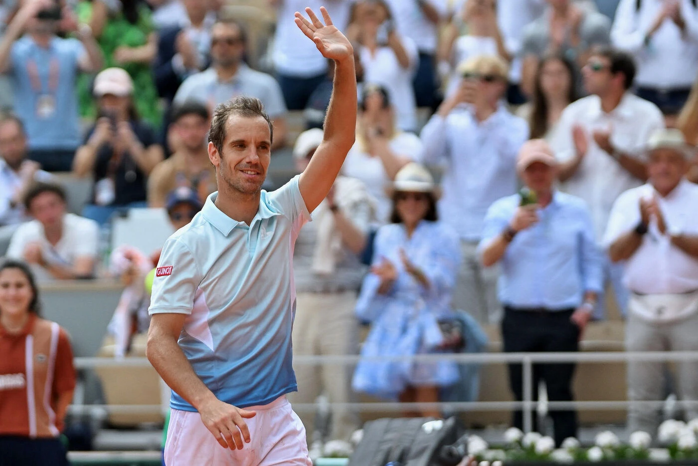 Tennis : Richard Gasquet remporte le tournoi d’exhibition sur une plage à marée basse en Espagne