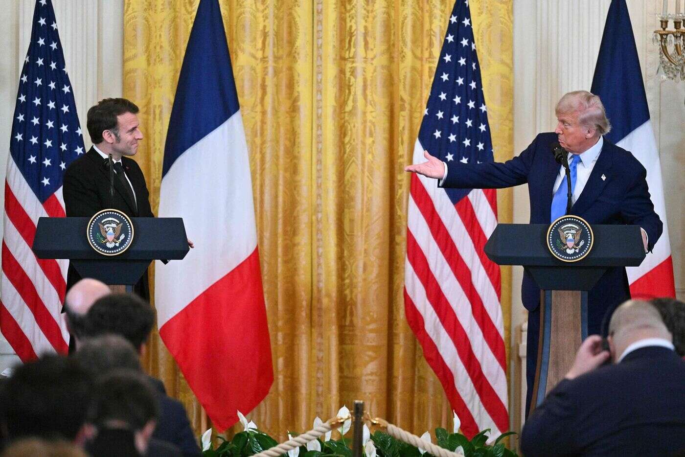 Guerre en Ukraine : « deal rapide », troupes déployées… Ce qu’il faut retenir de la conférence de presse de Trump et Macron