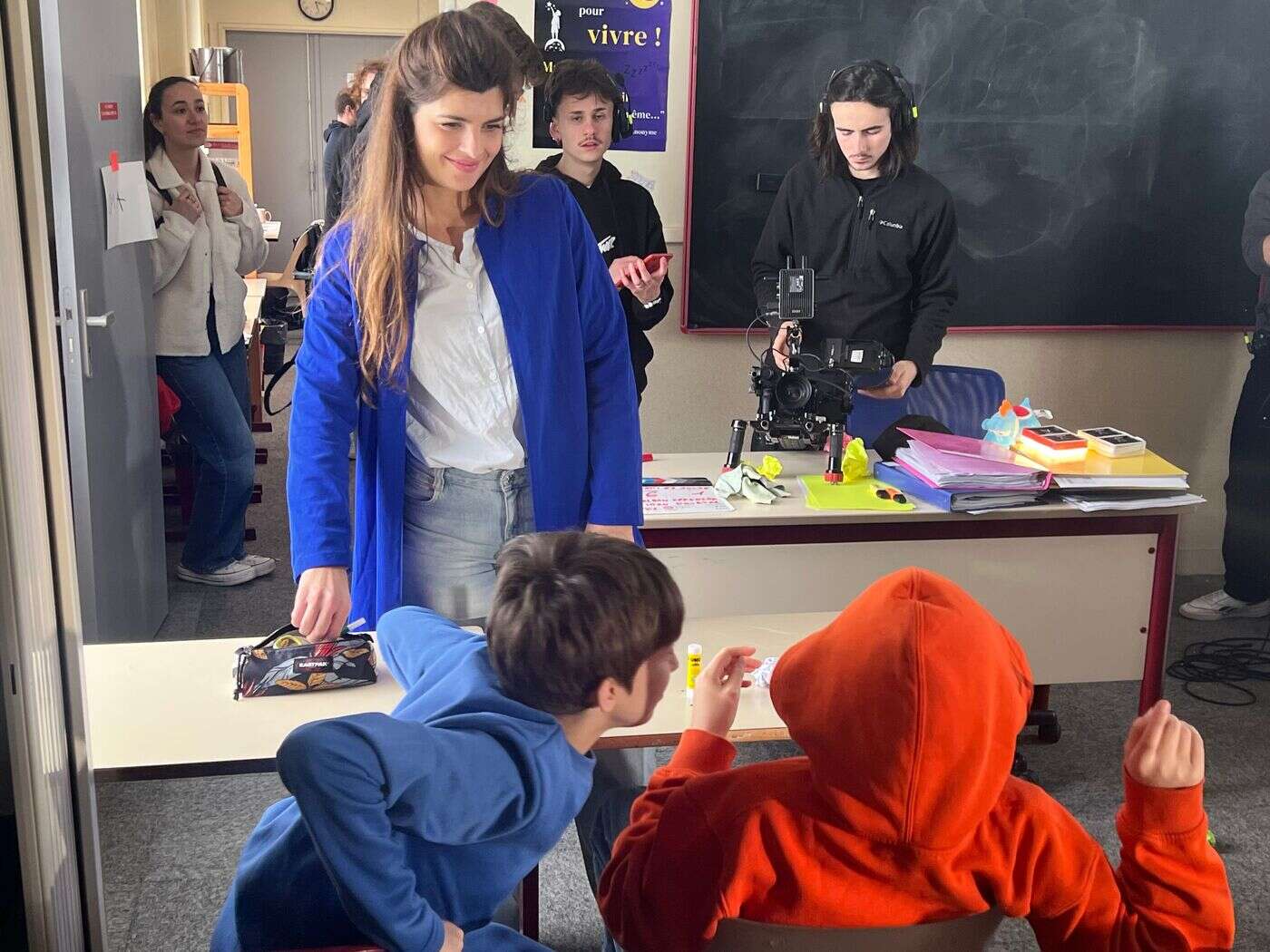 En tournage dans l’Aube avec une comédienne de « Plus belle la Vie »... pour la bonne cause