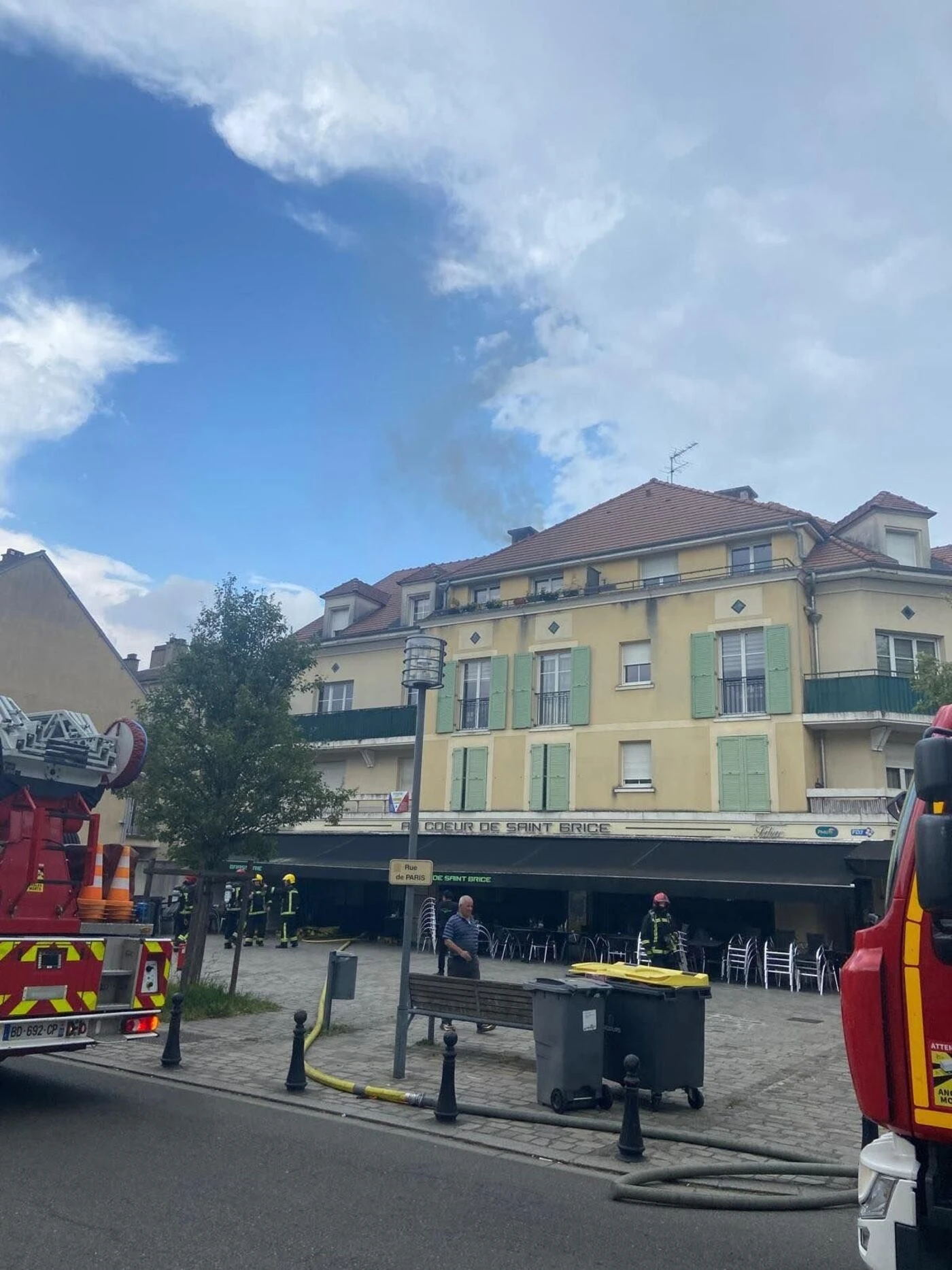 Val-d’Oise : le café Au cœur de Saint-Brice fermé jusqu’à nouvel ordre après un incendie
