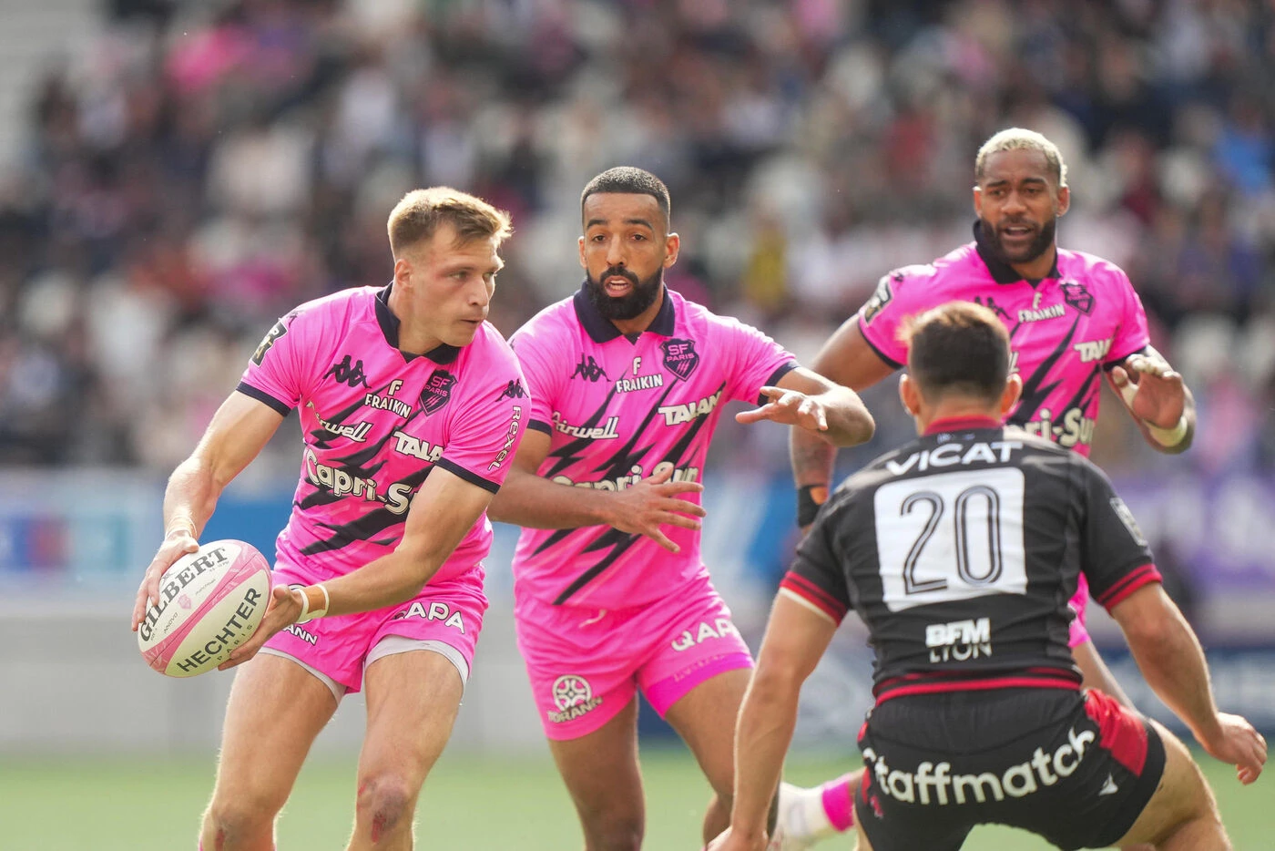 Stade Français - Lyon (31-30) : les Parisiens tremblent mais font un grand pas vers le maintien
