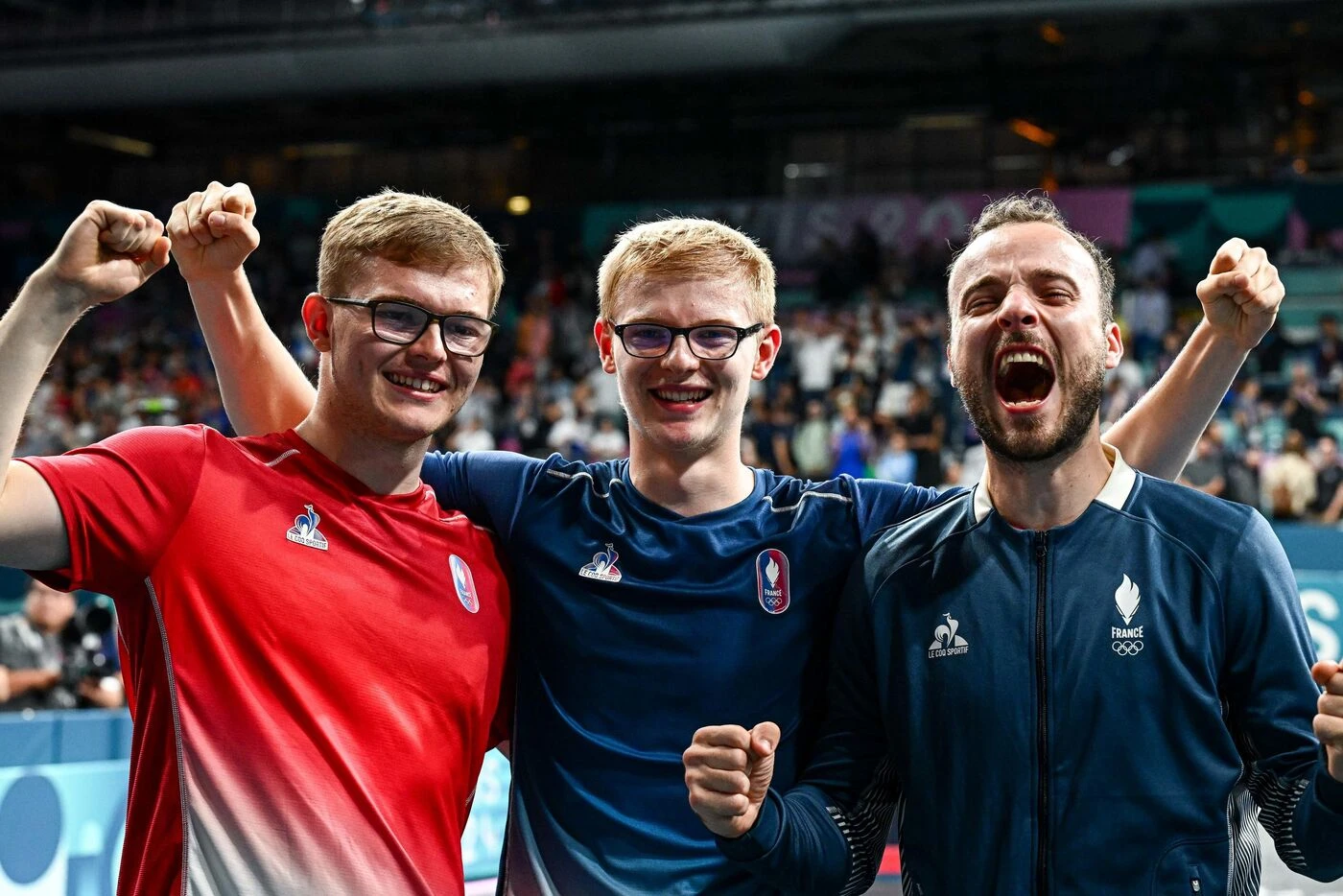 Tennis de table : les frères Lebrun et Simon Gauzy seront dans l’émission Fort Boyard fin août