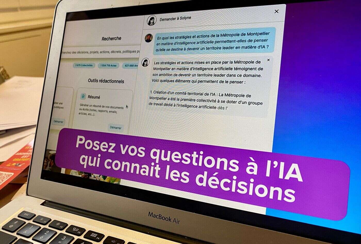 Avec Delibia, l’IA entre dans le quotidien des collectivités : « Le gain en temps et en efficacité est déjà considérable »