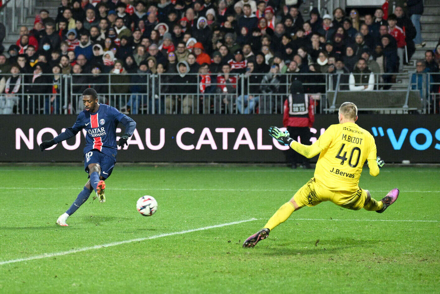 PSG : avec son nouveau triplé contre Brest, Ousmane Dembélé bat son record de buts en Ligue 1